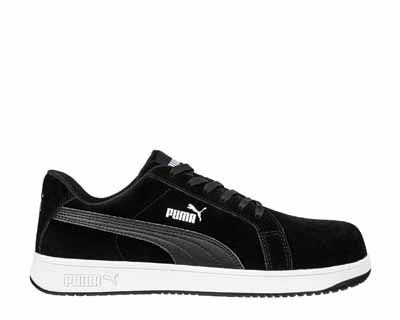 Iconic Suede Black Low S1PL ESD FO HRO SR