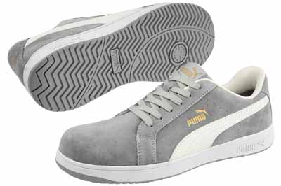 Iconic Suede Grey Low S1PL ESD FO HRO SR