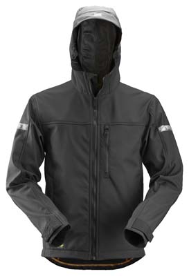 Kurtka Soft Shell AllroundWork z kapturem