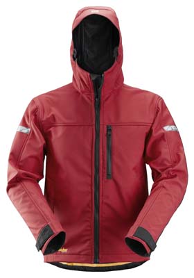 Kurtka Soft Shell AllroundWork z kapturem