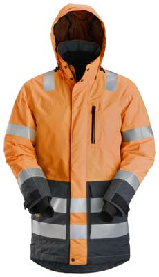 Parka Odblaskowa Przeciwdeszczowa AllroundWork, EN 20471/3