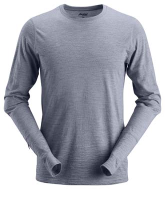 T-shirt wełniany AllroundWork - długi rękaw